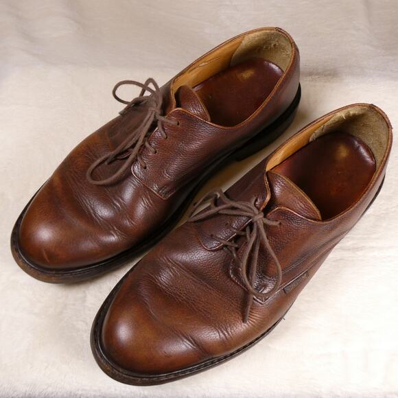 Mephisto Cognac Leather Derby Shoes Size 11 Made in France main image 8